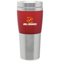 16 Oz. Red Fusion Acrylic & Stainless Steel Tumbler Mug